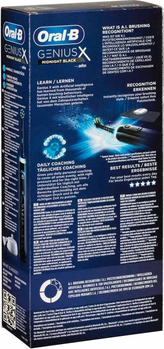 Oral-B Genius X Special Editie Elektrische Tandenborstel - Zwart