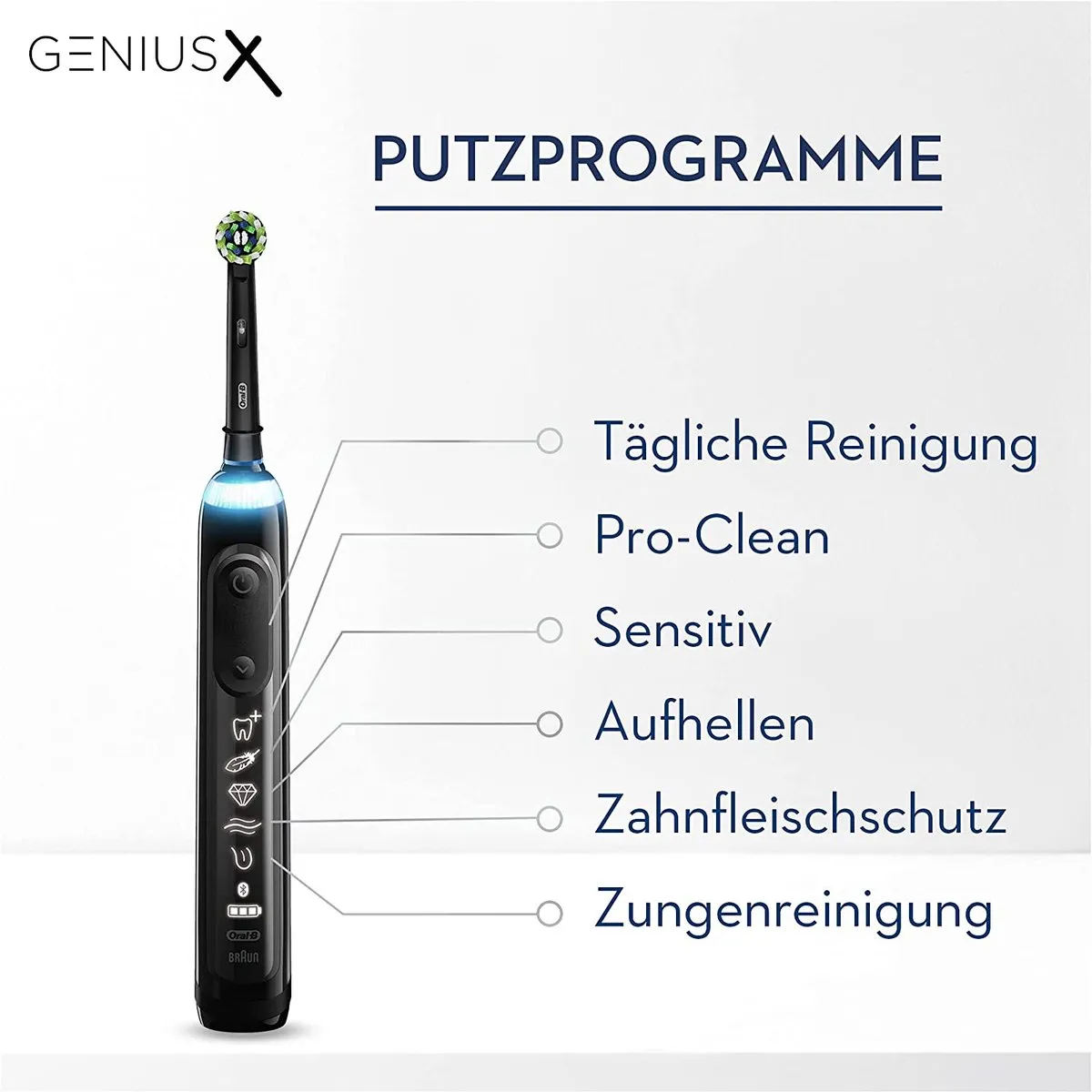 Oral-B Genius X Special Editie Elektrische Tandenborstel - Zwart