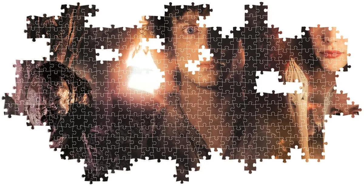Clementoni The Lord of the Rings Panorama Puzzel 1000 Stuks - Multikleur - afbeelding 6 van 6