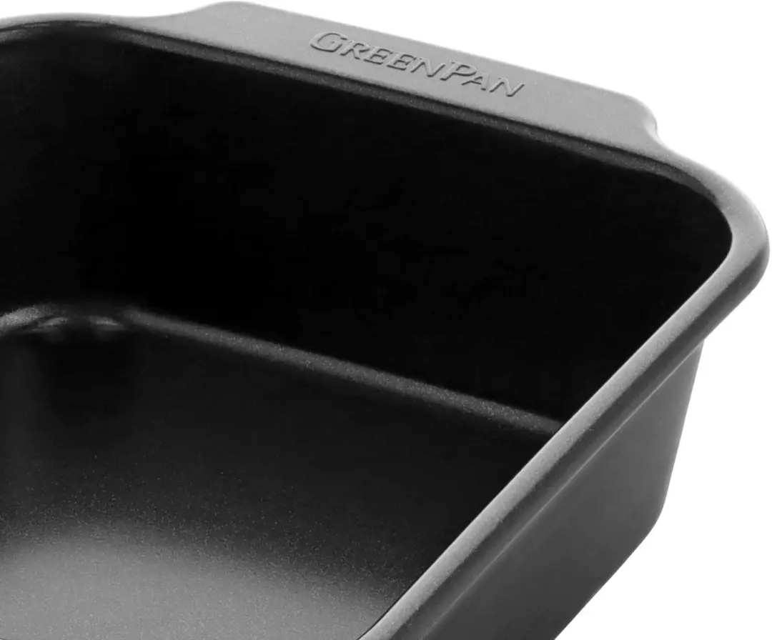 GreenPan Bistro Brownievorm 22x18cm - Zwart - afbeelding 6 van 6