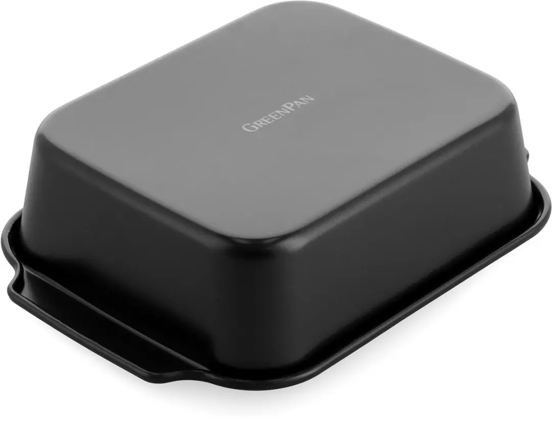 GreenPan Bistro Brownievorm 22x18cm - Zwart
