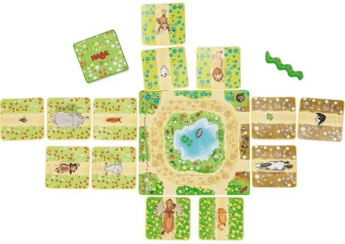 Haba Spel Trappeldieren - Spelletje voor kinderen vanaf 3 jaar