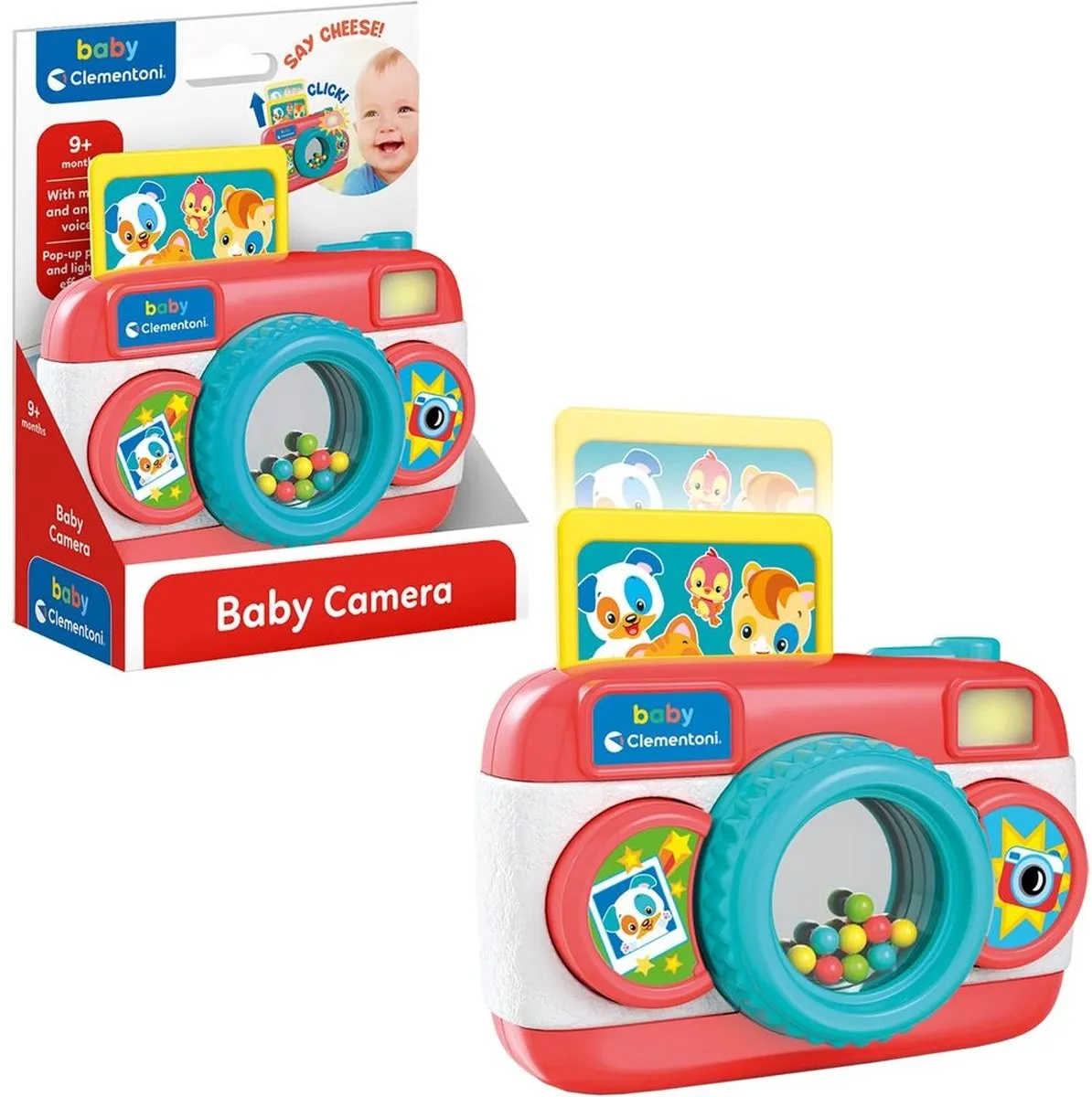 Clementoni Baby Camera Interactief Speelgoed - Multi Kleur