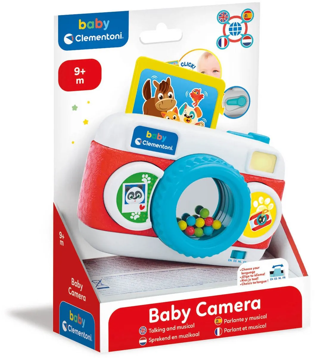 Clementoni Baby Camera Interactief Speelgoed - Multi Kleur