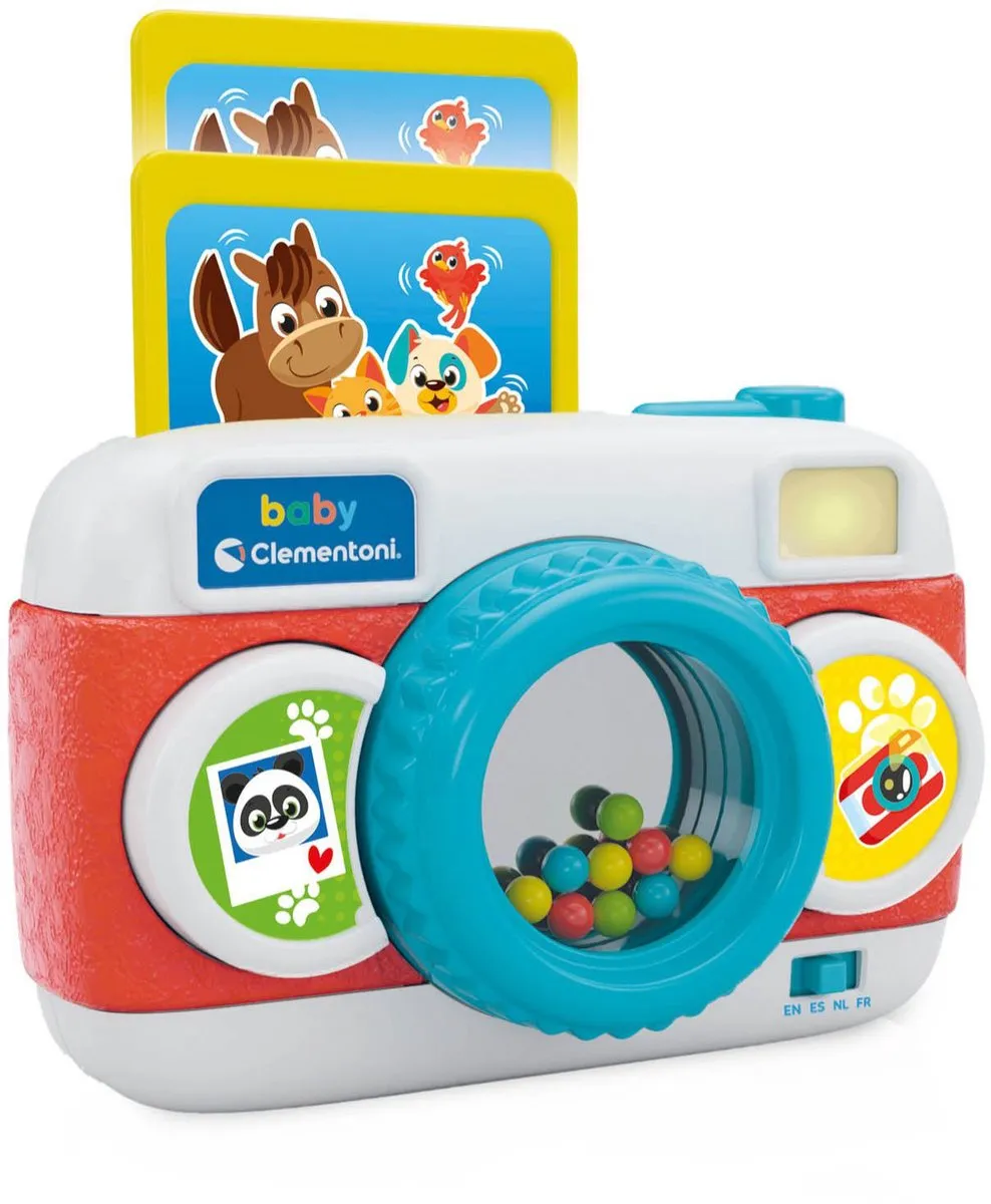 Clementoni Baby Camera Interactief Speelgoed - Multi Kleur - afbeelding 6 van 6