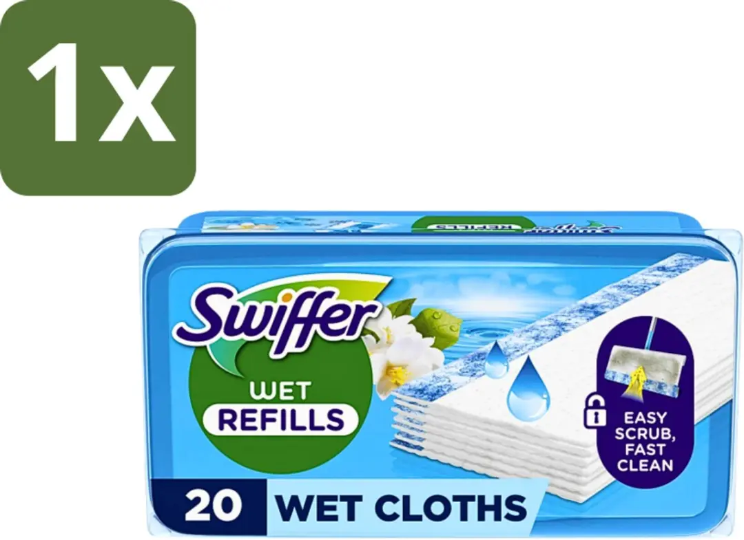 Swiffer Wet Vloerdoekjes Citrus Navulling PG722695