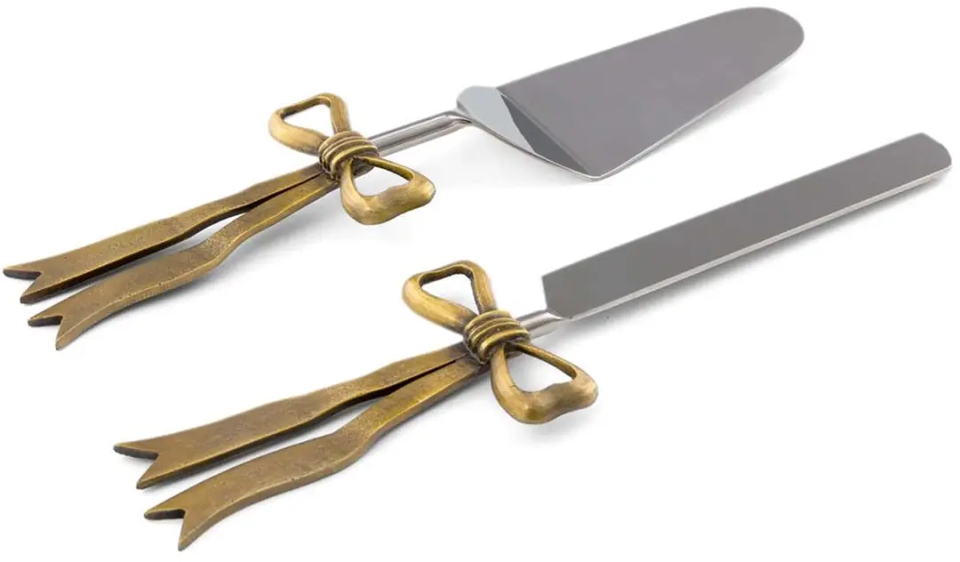 vtwonen Taartmes en Taartschep 52.018.008 - Goud - Set van 2