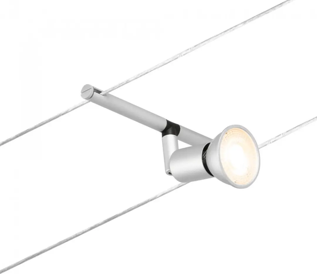 Paulmann CorDuo Salt Kabelsysteem - 5 Spots - Mat Chroom