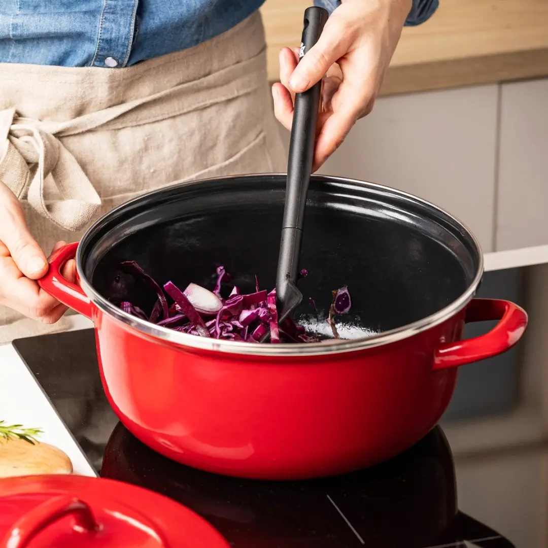 BK Magma Braadpan 26cm - 5.2L - Rood