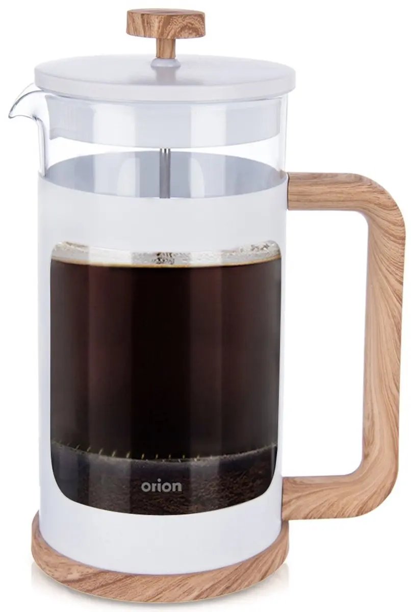 Orion Whiteline Glazen Cafetière 1L