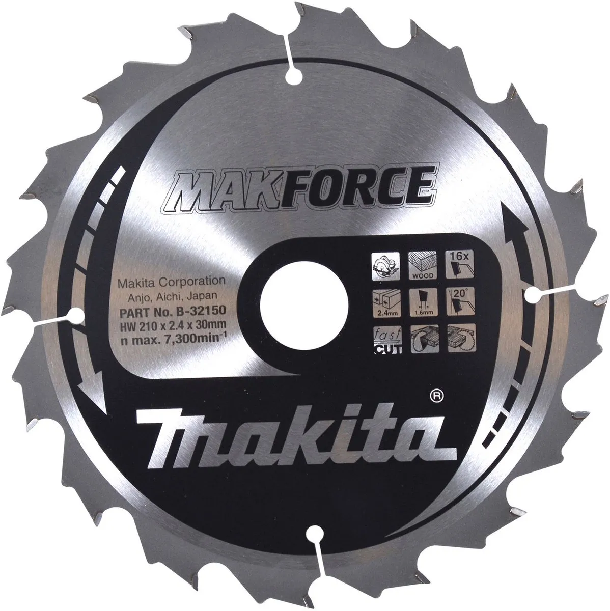 Makita MAKFORCE Zaagblad B-32150