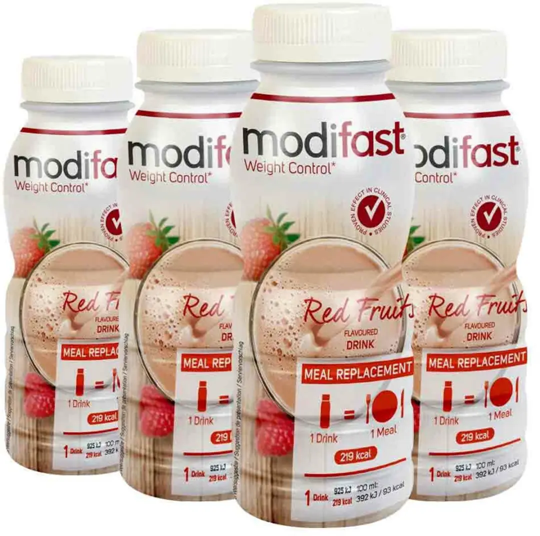 Modifast Intensive Drink Rood Fruit