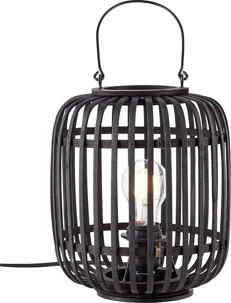 Brilliant Woodrow Tafellamp - Zwart