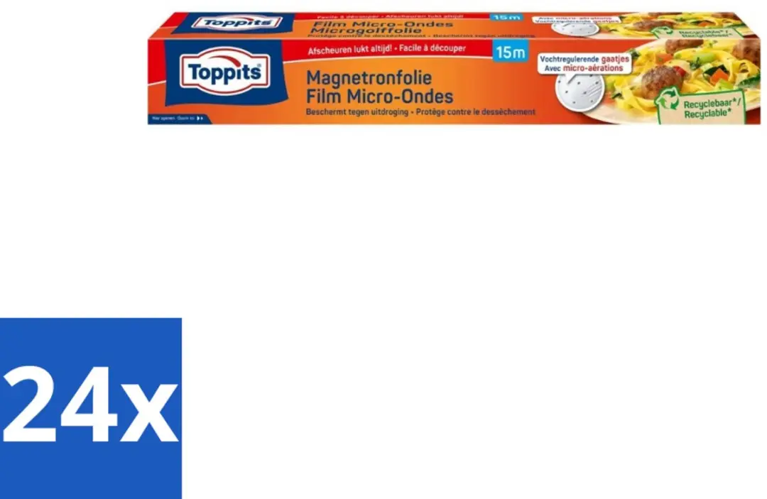 Toppits Magnetronfolie 15m Blauw