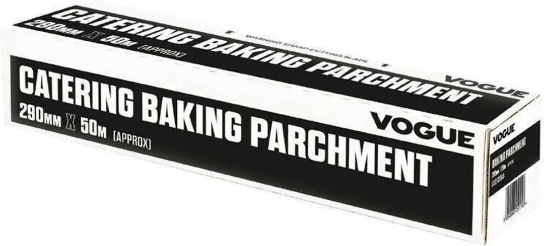 Vogue Bakpapier CF349 - 50m x 29cm - Zwart