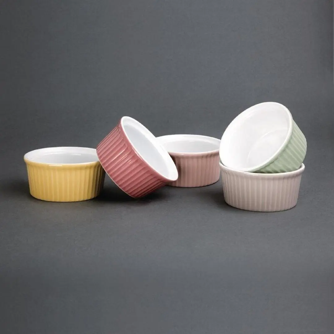 Olympia Pastel Ramekin DC806 - 145ml - 12 Stuks