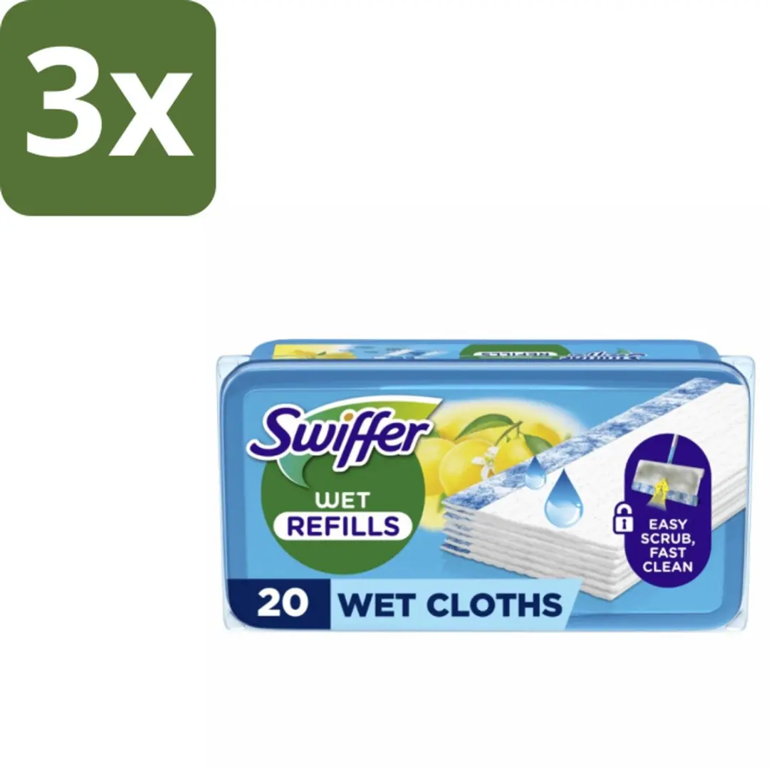 Swiffer Vloerdoekjes Citrus Fresh PG671903