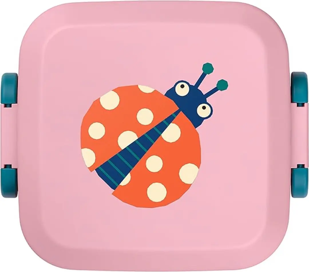 Amuse Rikko Kids Ladybug Bento Lunchbox