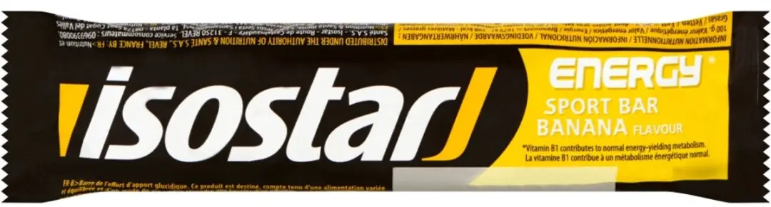 Isostar High Energy Sportreep Banaan - 3x40g