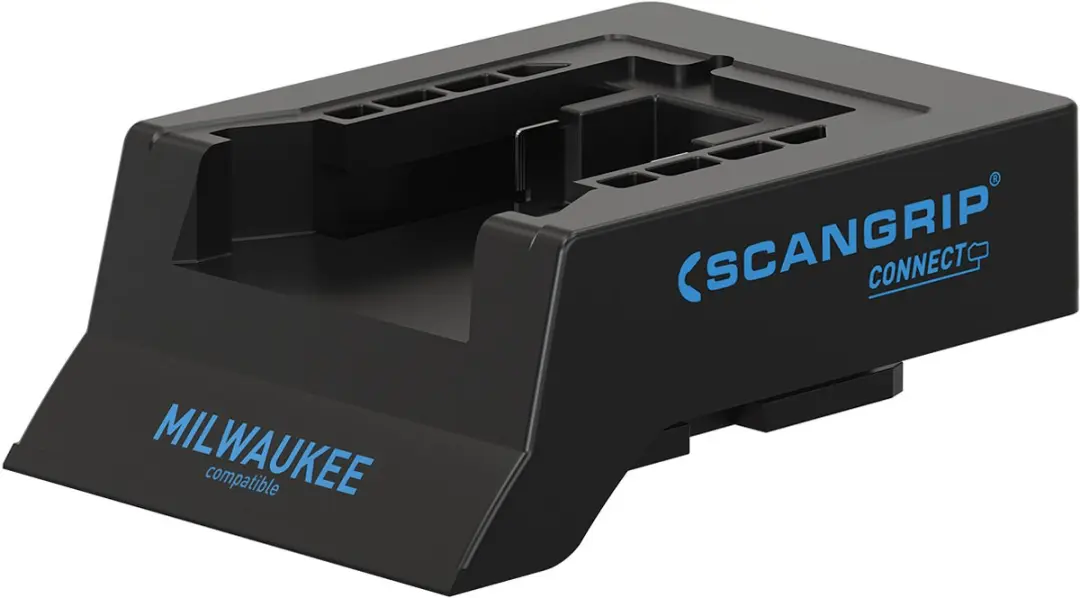 Scangrip Connector Milwaukee 18V 03.6149C - Zwart
