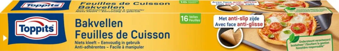 Toppits Bakpapier 16 Vellen