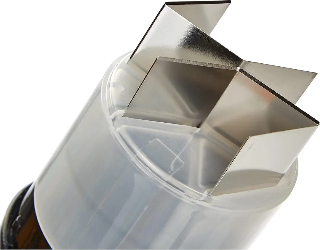 Ibili Easycook Groentehakker 18cm - Zwart/Transparant