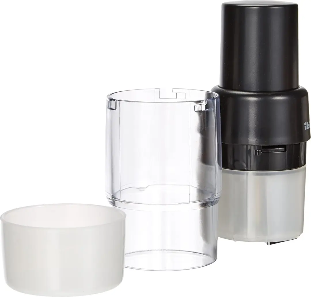 Ibili Easycook Groentehakker 18cm - Zwart/Transparant