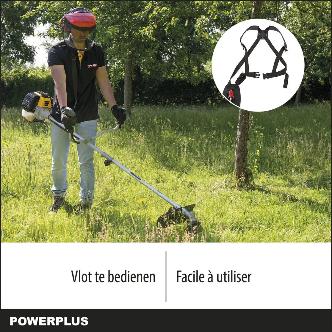 Powerplus POWXG30412 Benzine Bosmaaier 52cc - 42cm