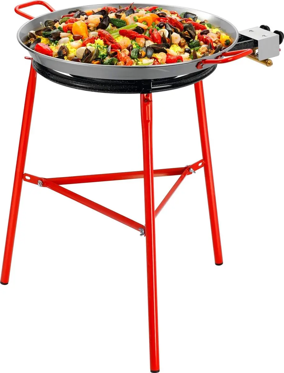 Bartscher Paellapan 65cm - 10-12 Personen - Grijs