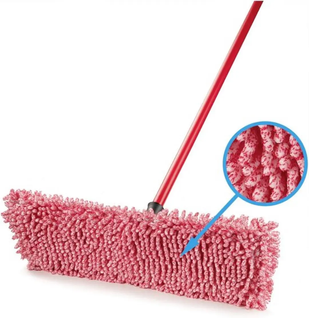 Vileda Style Microfibre Navulling 132156 - Roze/Rood/Zwart - afbeelding 6 van 6