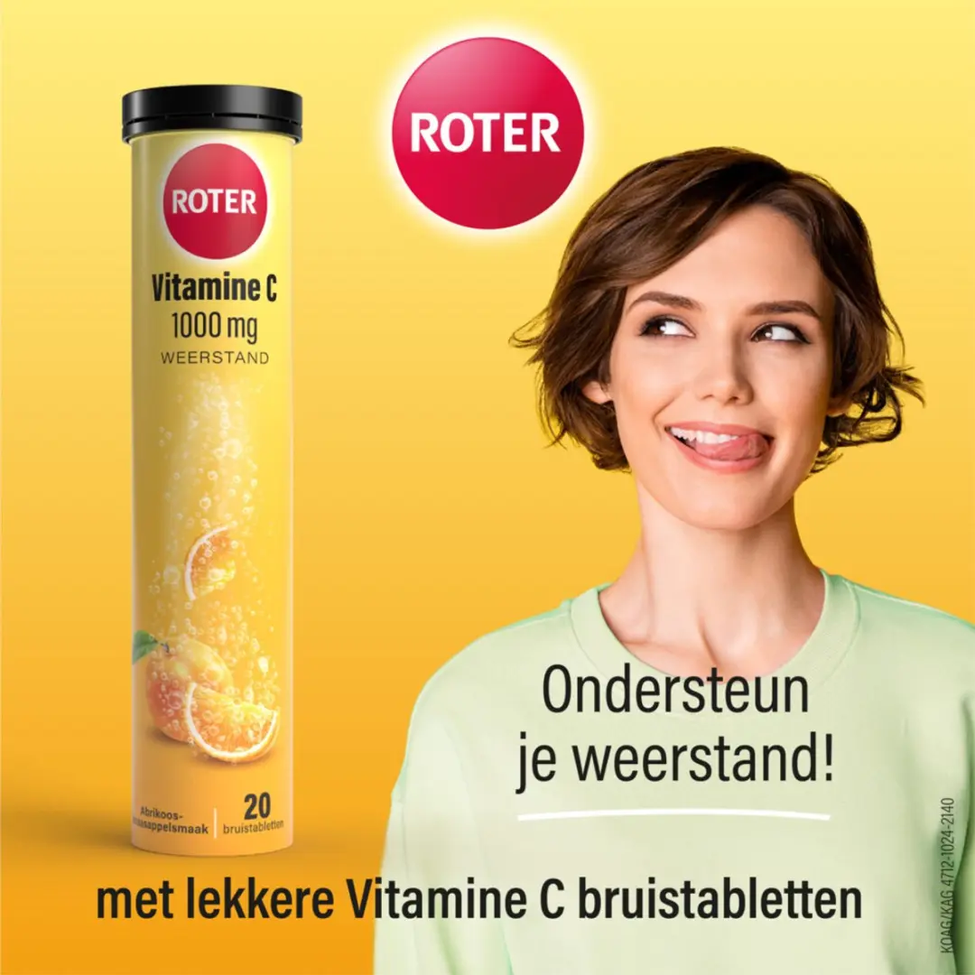 Roter Vitamine C Bruis 1000mg - 60 Stuks (3x20)