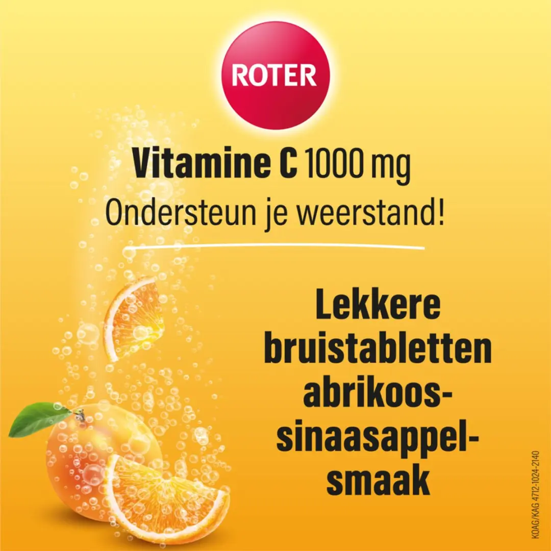 Roter Vitamine C Bruis 1000mg - 60 Stuks (3x20)