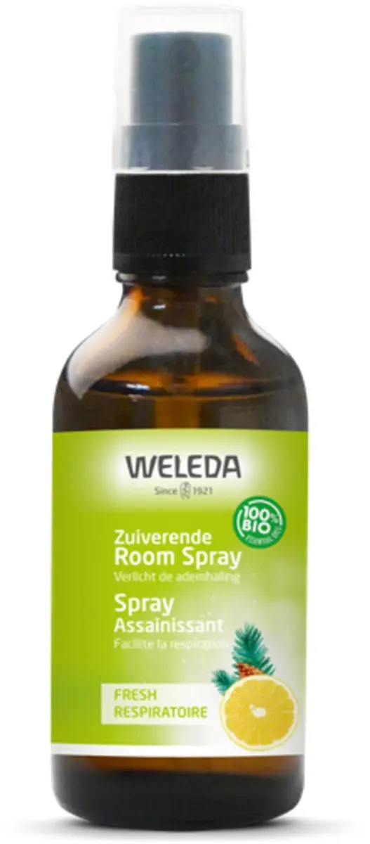 Weleda Room Spray Zuiverend Fresh 250ml - 5 Stuks