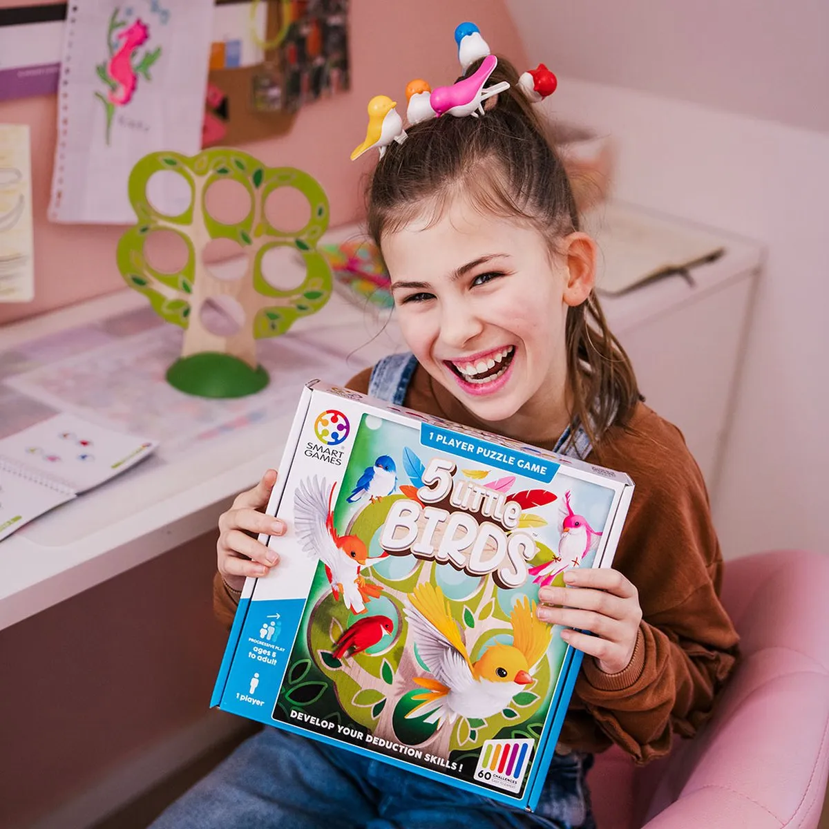 SmartGames 5 Little Birds SG 039 - Logica Puzzelspel
