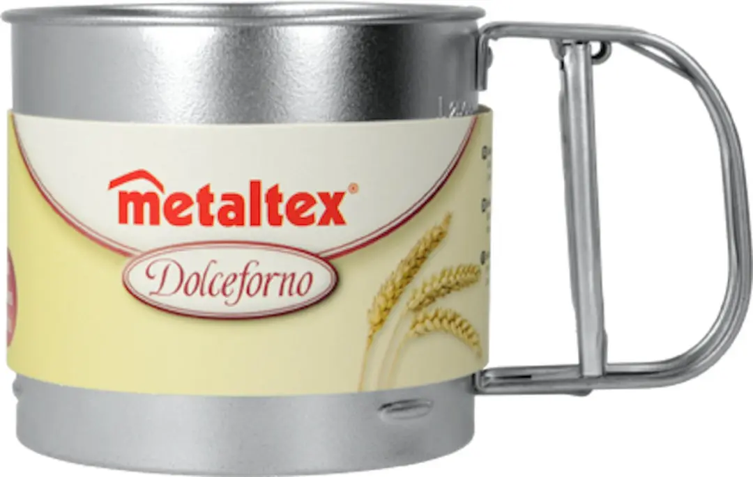 Metaltex Dolceforno Poedersuiker Meelzeef 115025 - Ø10cm - Vertind RVS