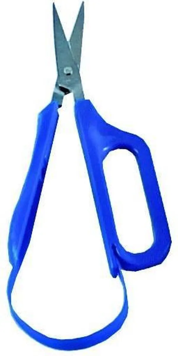 Vitility Easi-Grip Zelfopenende Schaar - Rechts - Blauw