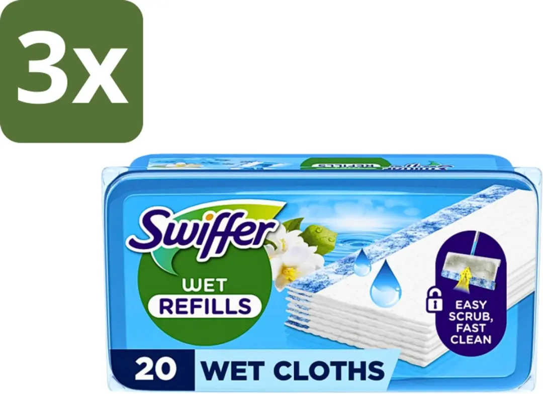 Swiffer Wet Vloerdoekjes Citrus PG722695