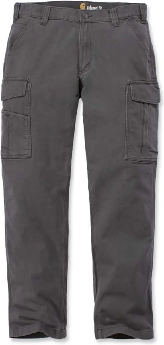 Carhartt Rugged Flex Rigby Cargobroek - W32/L34 Grijs