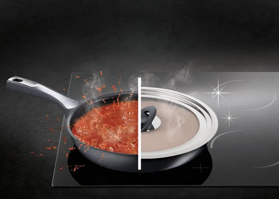 Tefal Ingenio L98799 Anti-Spat Deksel 24/28cm - RVS