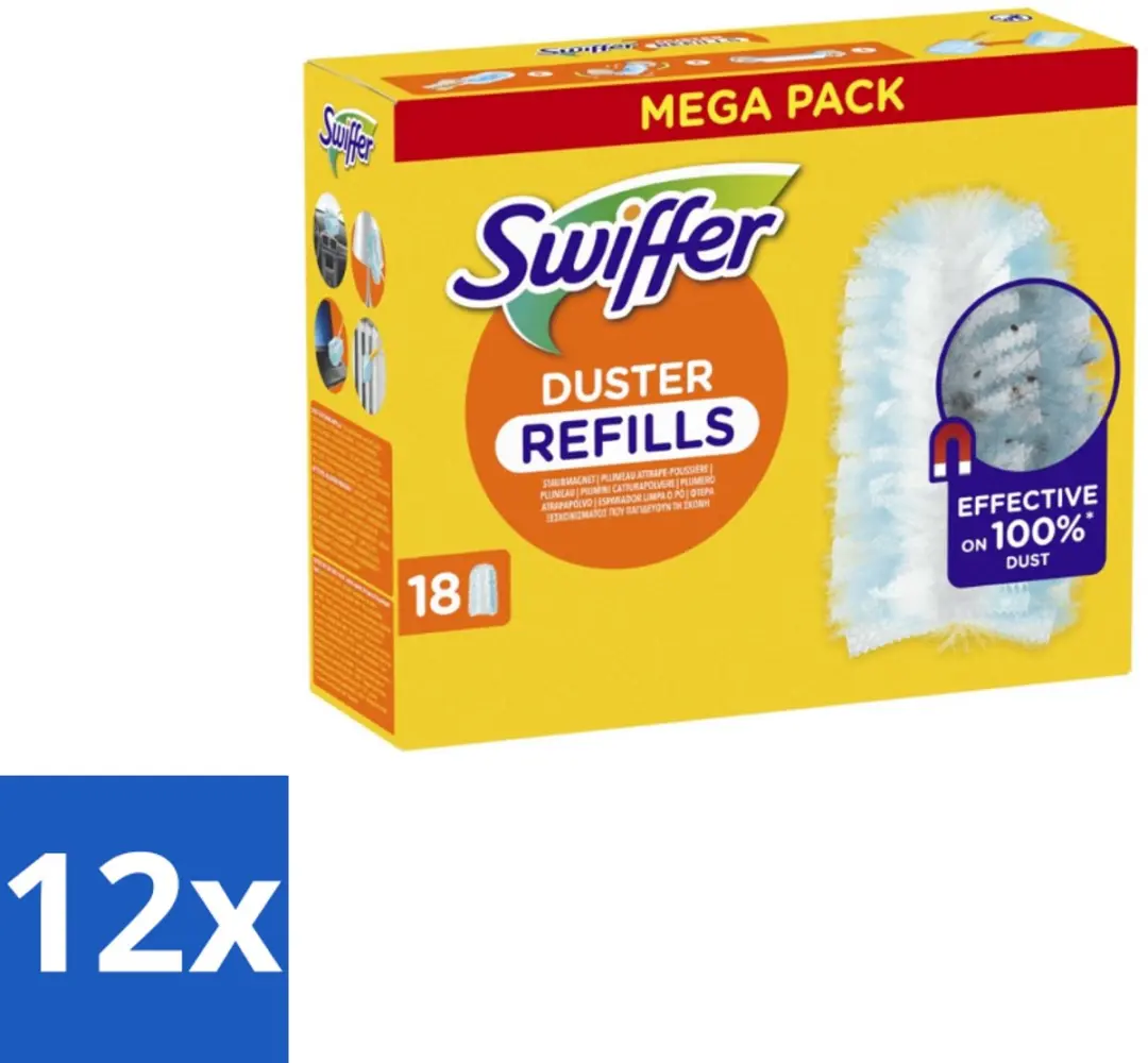 Swiffer Stofduster Navullingen 12 Stuks