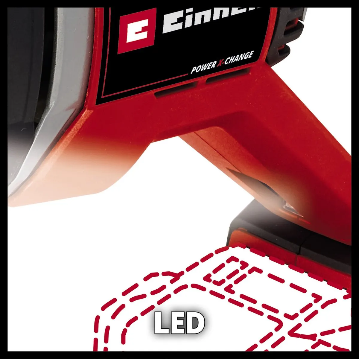 Einhell Accu Boorhamer TP-HD 18/26 D Li BL Solo - 26mm - SDS plus