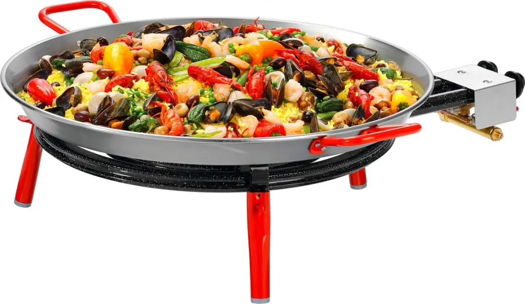 Bartscher Paellapan 46cm - 3-4 Personen - Grijs