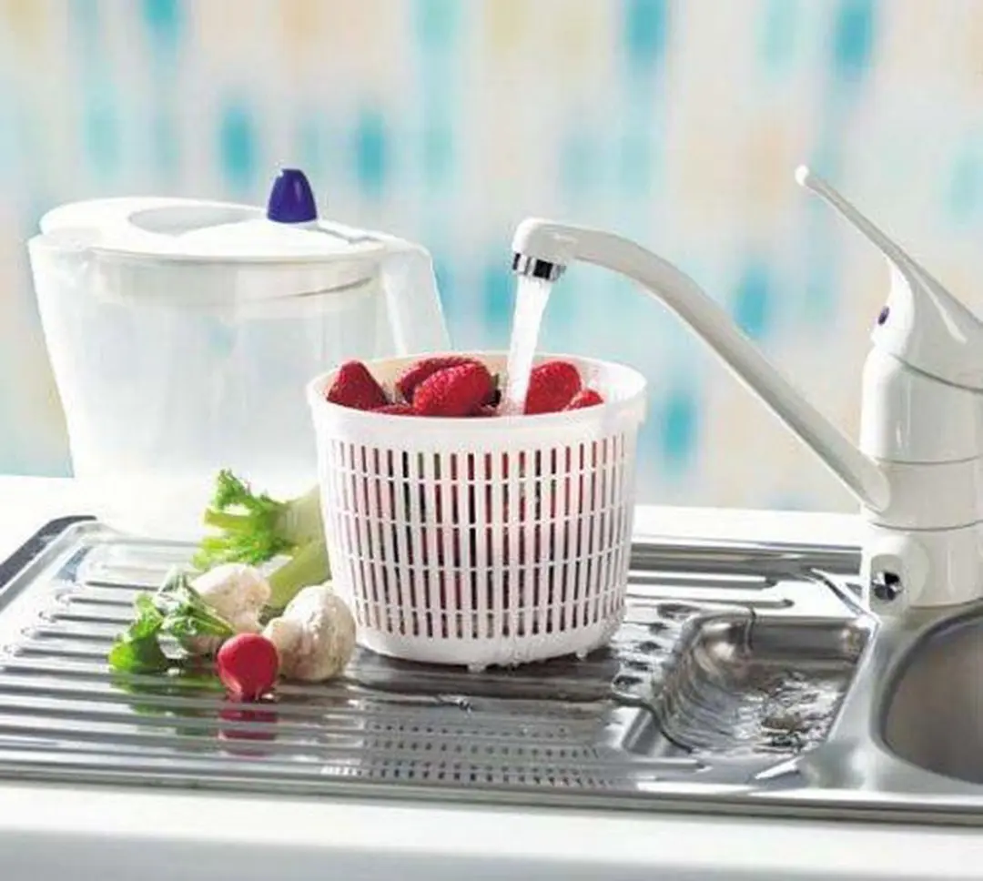 Emsa FIT+FRESH Slacentrifuge 2.0L - Transparant/Wit