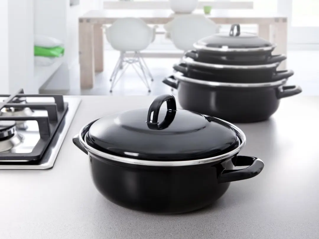 BK Fortalit Mosselpan 22cm - Zwart - afbeelding 6 van 6