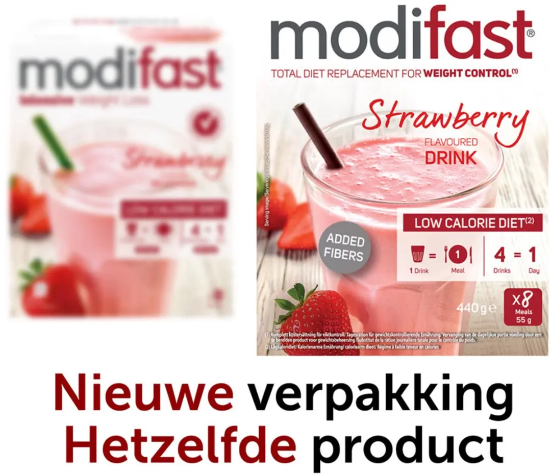 Modifast Weight Control Milkshake Aardbei