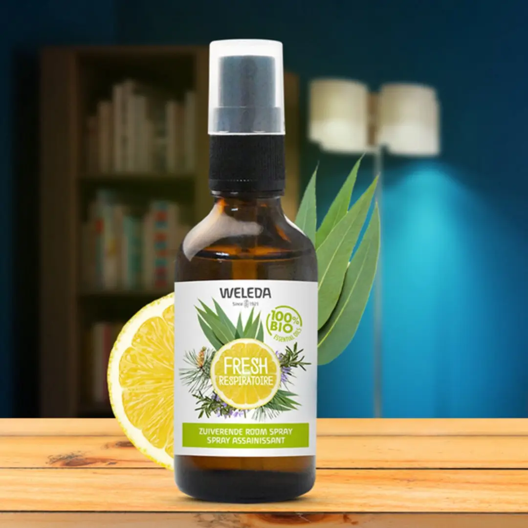 Weleda Zuiverende Room Spray Fresh 200ml - 4 Stuks