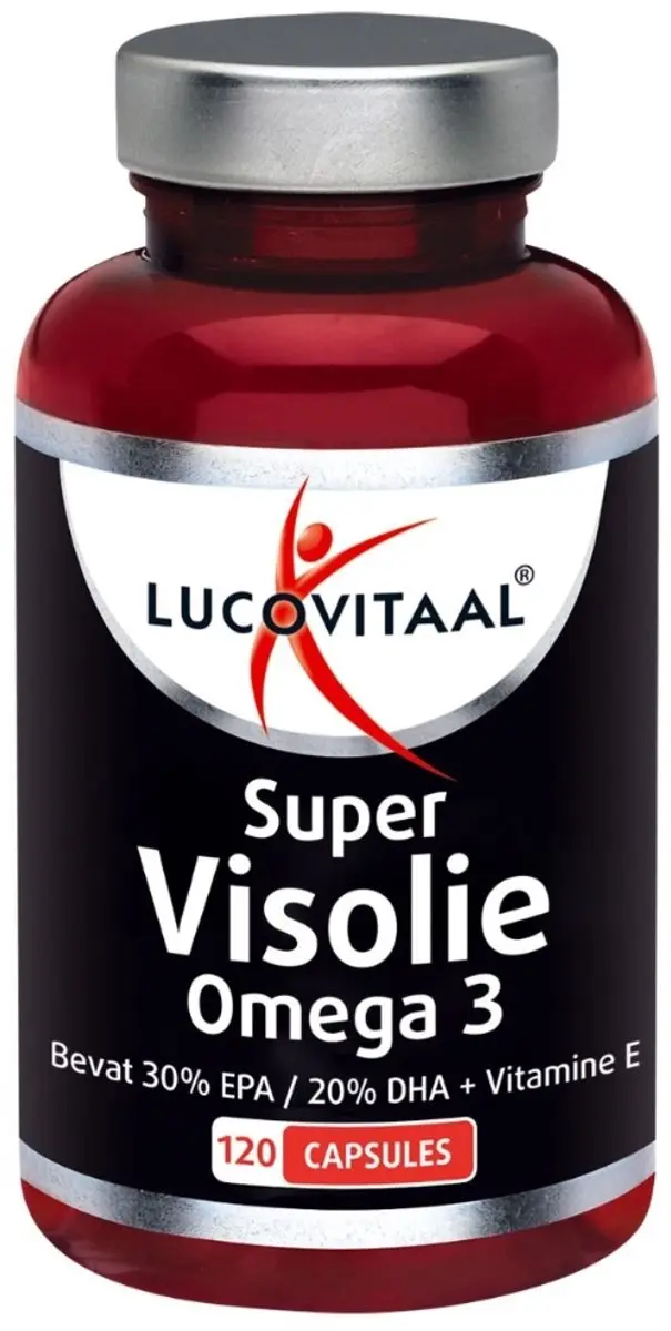 Lucovitaal Super Omega 3 Visolie 120 Capsules - 20 Stuks