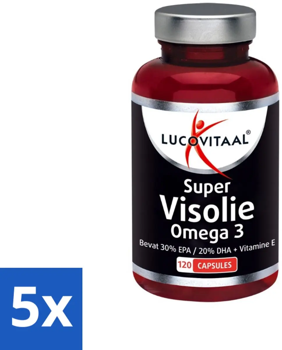 Lucovitaal Super Omega 3 Visolie 120 Capsules