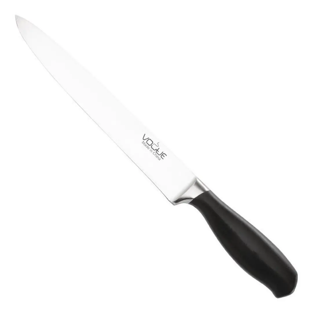 Vogue Soft Grip Vleesmes 20cm - Zwart