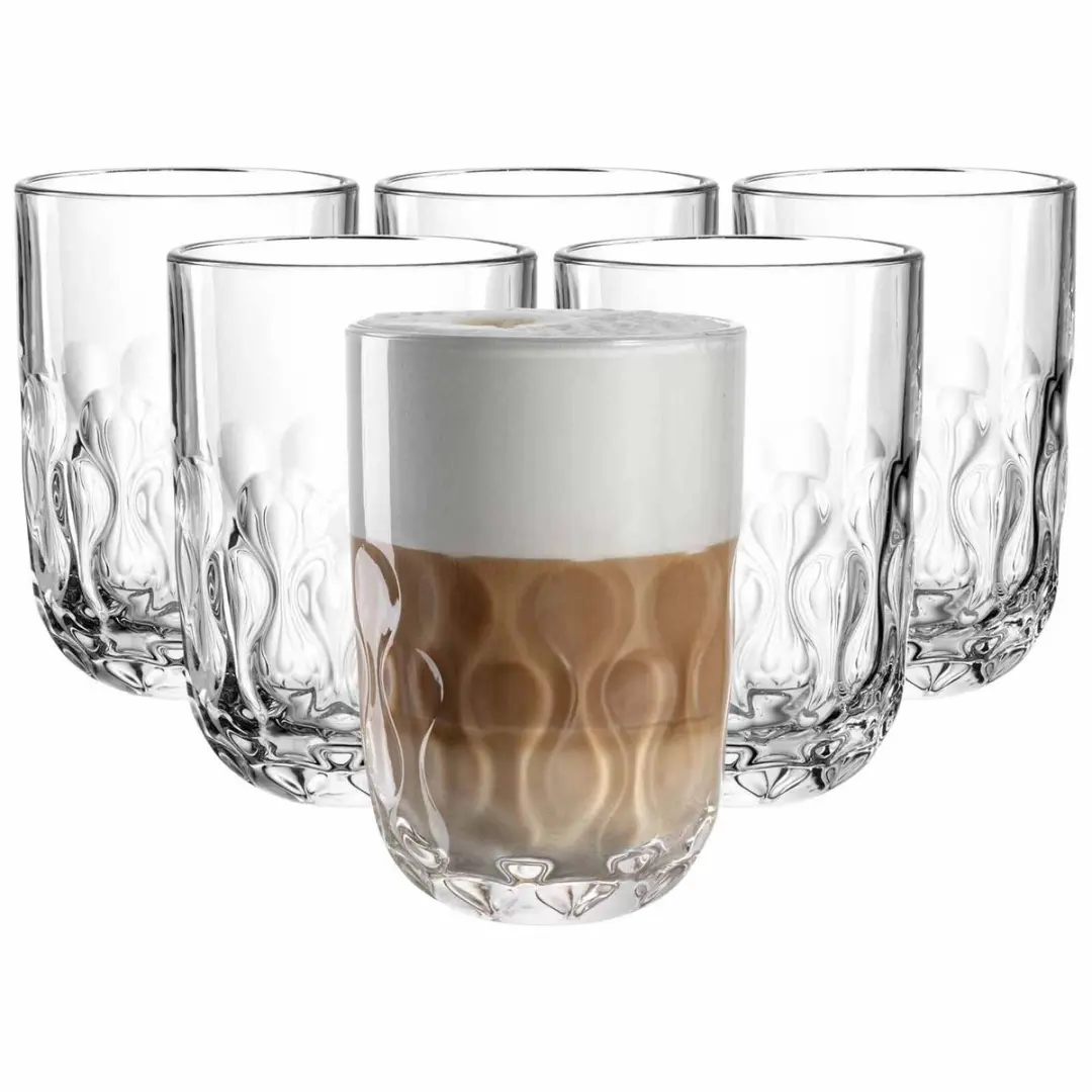 Leonardo Latte Macchiato Gläser Gocce 390ml